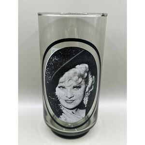 Vintage 1979 Arby's Mae West I'm No Angel Collector Series Glass Smoked Take 4/6